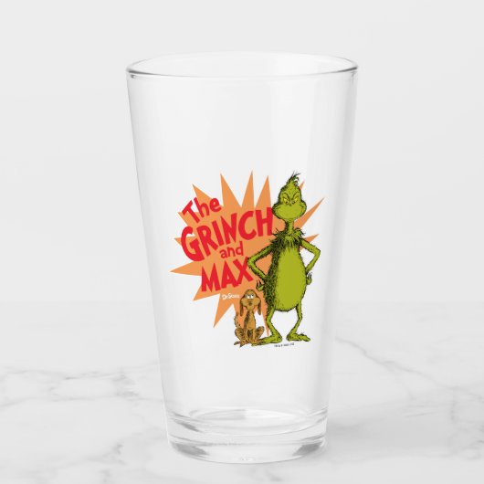 knijpen | Grinch & Max Starburst Glas (Voorkant)