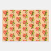 knijpen | Grinch & Max Starburst Inpakpapier Vel (Voorkant)