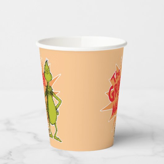 knijpen | Grinch & Max Starburst Papieren Bekers (Links)