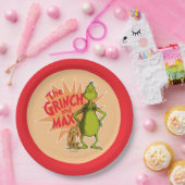knijpen | Grinch & Max Starburst Papieren Bordje (Feest)