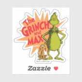 knijpen | Grinch & Max Starburst Sticker (Vel)