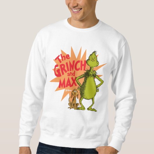 knijpen | Grinch & Max Starburst Trui (Voorkant)