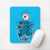 knijpen | Het lawaai! Muismat (Met muis)