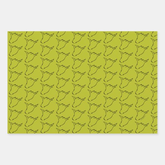 knijpen | Het Mean Machine T-shirt Inpakpapier Vel (Voorkant)