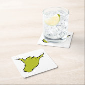 knijpen | Het Mean Machine T-shirt Kartonnen Onderzetters (Insitu)