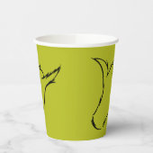 knijpen | Het Mean Machine T-shirt Papieren Bekers (Links)