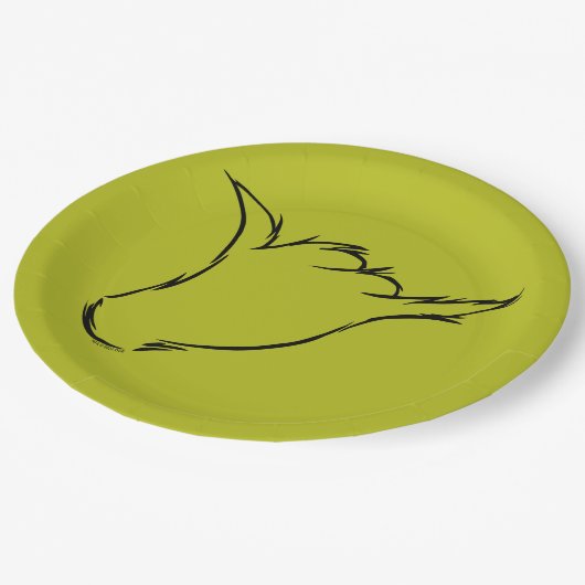 knijpen | Het Mean Machine T-shirt Papieren Bordje (Gekanteld)