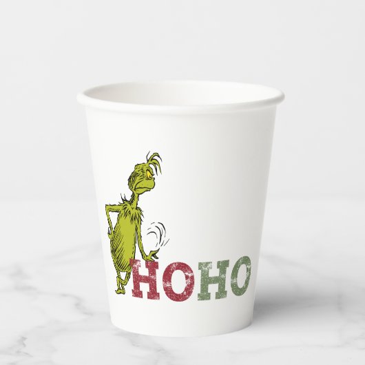 knijpen | Ho Ho Ho Papieren Bekers (Voorkant)