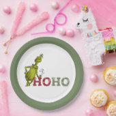 knijpen | Ho Ho Ho Papieren Bordje (Feest)