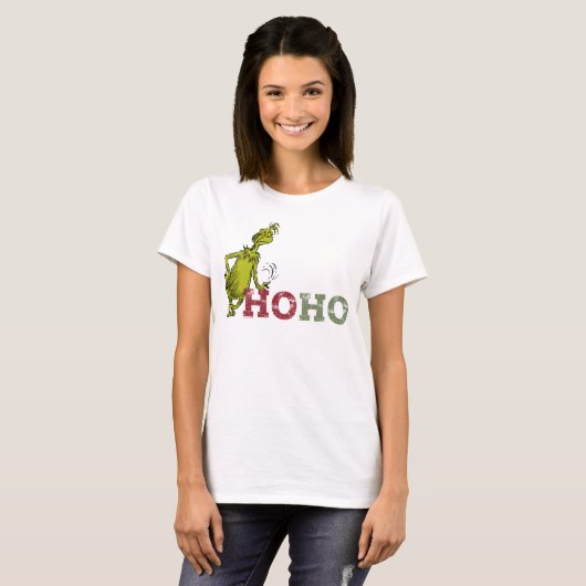 knijpen | Ho Ho Ho T-shirt (Voorkant volledig)
