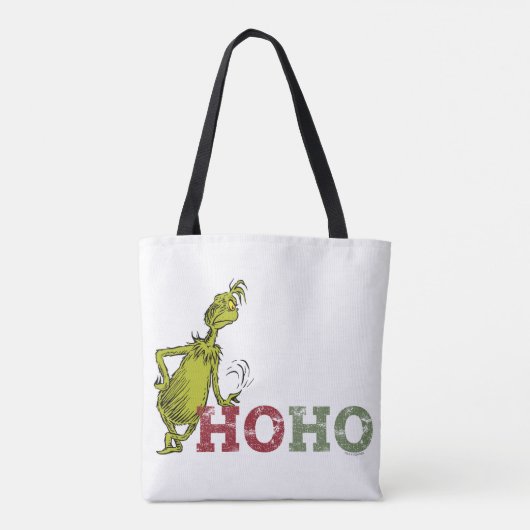 knijpen | Ho Ho Ho Tote Bag (Achterkant)