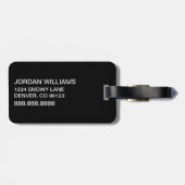 knijpen | Ik ben altijd in het seizoen Bagagelabel (Achterkant horizontaal)