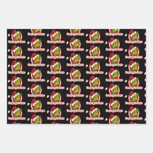 knijpen | Ik ben altijd in het seizoen Inpakpapier Vel (Voorkant 3)