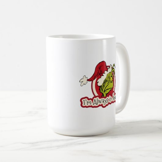 knijpen | Ik ben altijd in het seizoen Koffiemok (Voorkant rechts)