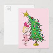 knijpen | Ik ben Cindy-Lou die goed is Briefkaart (Voorkant / Achterkant)