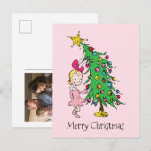 knijpen | Ik ben Cindy-Lou die goed is Feestdagenkaart (Voorkant / Achterkant)