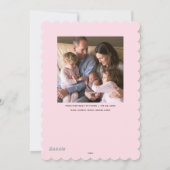 knijpen | Ik ben Cindy-Lou die goed is Feestdagenkaart (Achterkant)