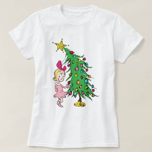 knijpen | Ik ben Cindy-Lou die goed is T-shirt (Design voorkant)