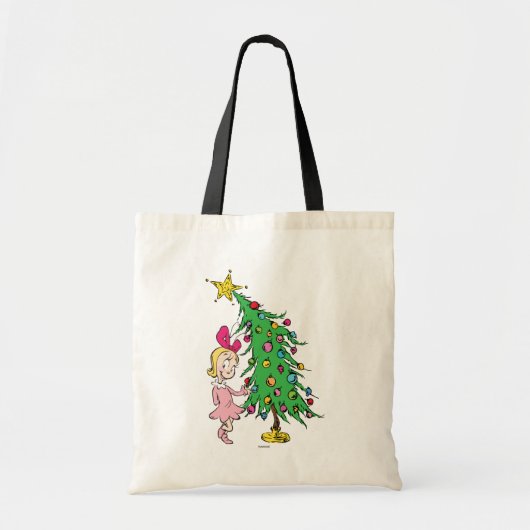 knijpen | Ik ben Cindy-Lou die goed is Tote Bag (Voorkant)