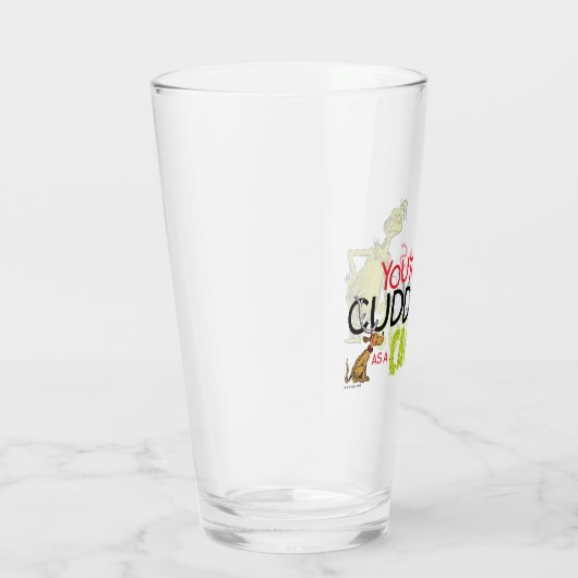 knijpen | Je bent zo Knuffelig als een Cactus Quot Glas (Rechts)