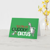 knijpen | Je bent zo Knuffelig als een Cactus Quot Kaart (Gele Bloem)