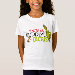 knijpen   Je bent zo Knuffelig als een Cactus Quot T-shirt