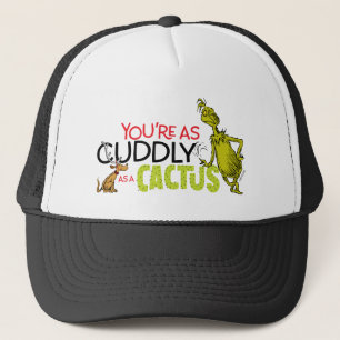 knijpen   Je bent zo Knuffelig als een Cactus Quot Trucker Pet