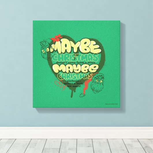 knijpen | Kerstofferte Canvas Afdruk (Insitu (Houten vloer))