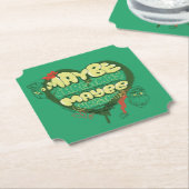 knijpen | Kerstofferte Kartonnen Onderzetters (Gekanteld)