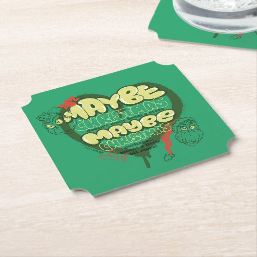 knijpen | Kerstofferte Kartonnen Onderzetters (Gekanteld)