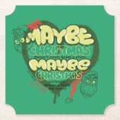 knijpen | Kerstofferte Kartonnen Onderzetters (Voorkant)