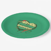 knijpen | Kerstofferte Papieren Bordje (Gekanteld)