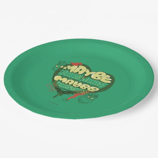 knijpen | Kerstofferte Papieren Bordje (Gekanteld)