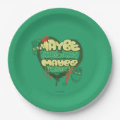 knijpen | Kerstofferte Papieren Bordje (Voorkant)