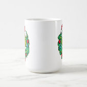 knijpen | Kerstvakantie krans Koffiemok (Center)