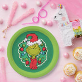 knijpen | Kerstvakantie krans Papieren Bordje (Feest)