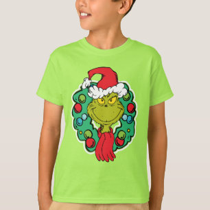 knijpen   Kerstvakantie krans T-shirt