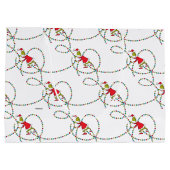 knijpen | Kerstverlichtingspatroon Groot Cadeauzakje (Achterkant)