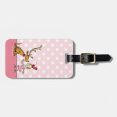 knijpen | Max & Cindy Lou Wie Bagagelabel (Voorkant horizontaal)