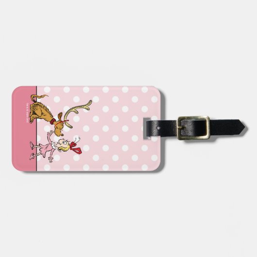 knijpen | Max & Cindy Lou Wie Bagagelabel (Voorkant horizontaal)