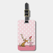 knijpen | Max & Cindy Lou Wie Bagagelabel (Voorkant verticaal)