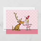 knijpen | Max & Cindy Lou Wie Briefkaart (Voorkant / Achterkant)