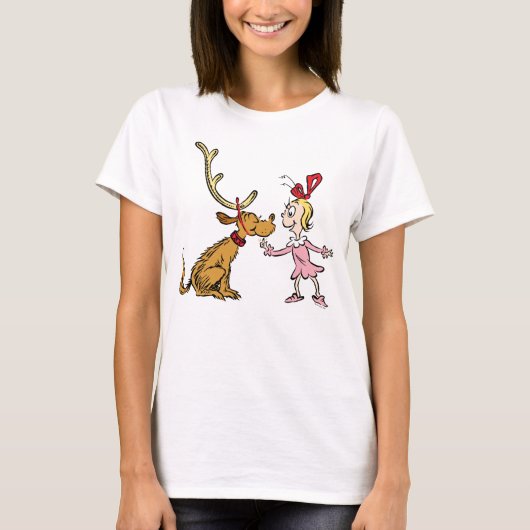 knijpen | Max & Cindy Lou Wie T-shirt (Voorkant)