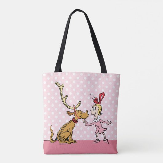 knijpen | Max & Cindy Lou Wie Tote Bag (Achterkant)