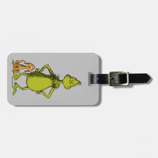 knijpen | Max & Grinch Stance Bagagelabel (Voorkant horizontaal)