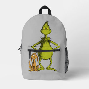 knijpen   Max & Grinch Stance Bedrukte Rugzak