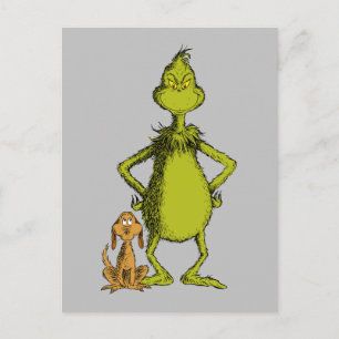 knijpen   Max & Grinch Stance Briefkaart