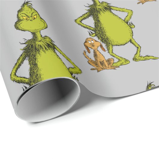knijpen | Max & Grinch Stance Cadeaupapier (Rol Hoek)