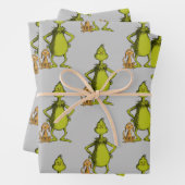 knijpen | Max & Grinch Stance Inpakpapier Vel (In situ)