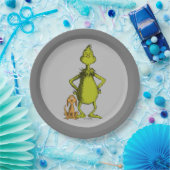 knijpen | Max & Grinch Stance Papieren Bordje (Feest)